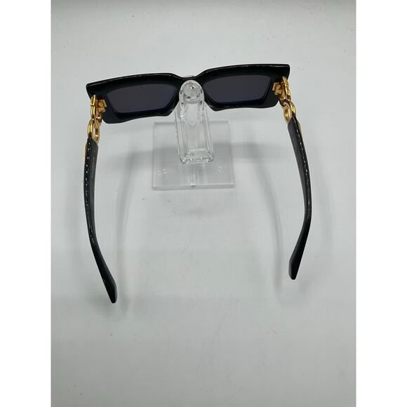 Pre-Owned Balmain Unisex Imperial Sunglasses, Black/Gold - Picture 3 of 9